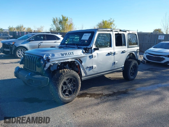 2023 Jeep Wrangler z VIN 1C4JJXN62PW628429, wystawiony jako IAAI lot #40861135 z przebiegiem 33 923 mil mil oraz . Historia ofert i sprzedaży dostępna na DreamBid. Obrazek 17.