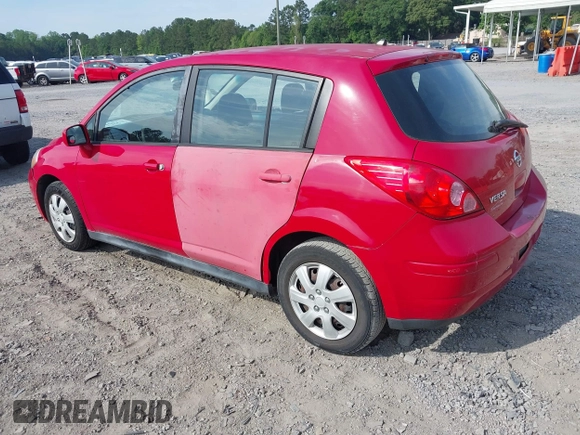 2012 Nissan Versa S with VIN 3N1BC1CP2CL374585, listed as a IAAI auction lot 42209609 with 196,501 mi miles. Bid and sale history available at carsss.com. Image 3.
