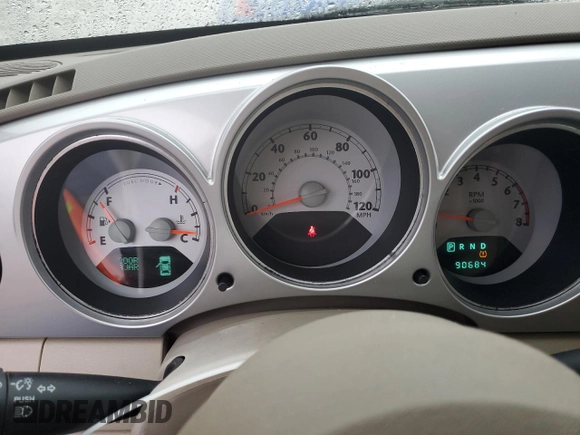 2008 Chrysler PT Cruiser Touring with VIN 3A8FY58B08T126369, listed as a Copart auction lot 79035854 with 90,684 mi miles and Salvage Title. Bid and sale history available at DreamBid. Image 9.