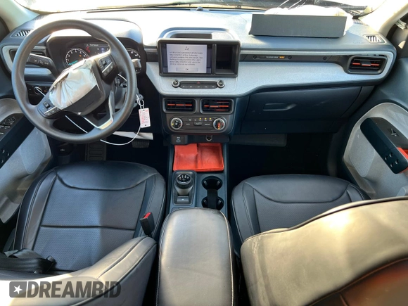 2023 Ford Maverick XL with VIN 3FTTW8F93PRA24562, listed as a Copart auction lot 77550714 with 7,972 mi miles and Salvage title. Bid and sale history available at DreamBid. Image 8.