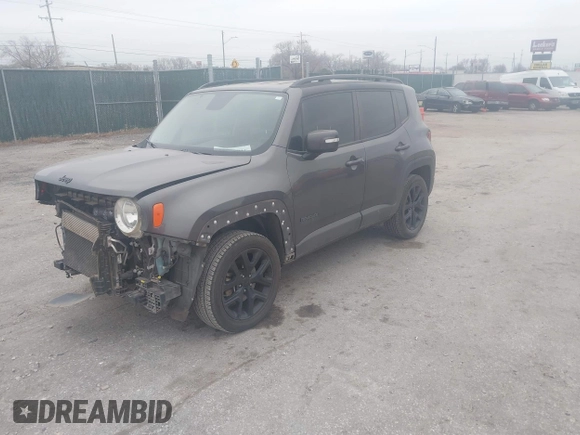 2016 Jeep Renegade Latitude with VIN ZACCJBBT7GPC87306, listed as a IAAI auction lot 41078571 with 75,549 mi miles. Bid and sale history available at carsss.com. Image 18.