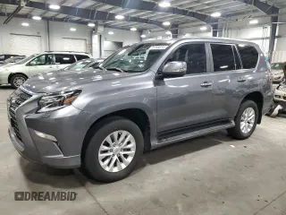 2021 Lexus GX with VIN JTJAM7BX0M5274414, listed as a Copart auction lot 75705074 with 28,538 mi miles and Salvage Title. Bid and sale history available at carsss.com. Image 1.