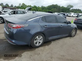 2015 Kia Optima Hybrid with VIN KNAGM4AD0F5081814, listed as a Copart auction lot 53929215 with 165,969 mi miles and Clean Title. Bid and sale history available at carsss.com. Image 3.