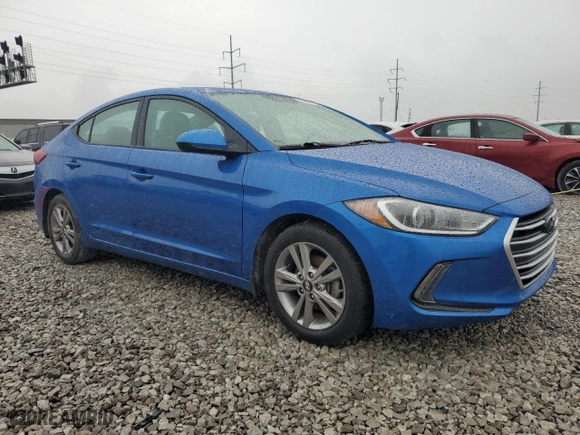 2018 Hyundai Elantra Value Edition with VIN KMHD84LF1JU555806, listed as a Copart auction lot 52097725 with 143,695 mi miles and Salvage Title. Bid and sale history available at carsss.com. Image 4.