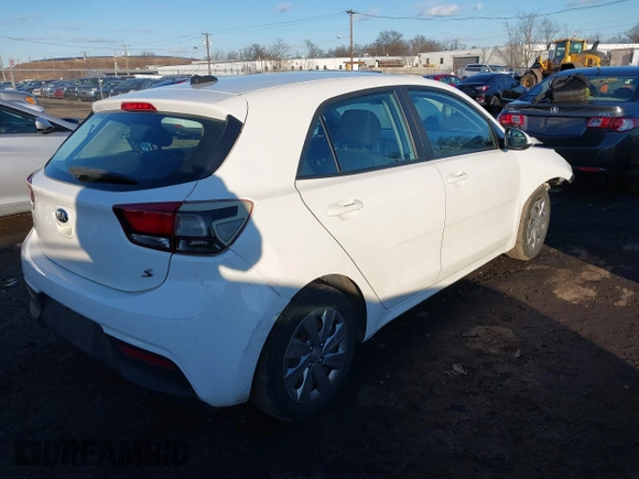 2018 Kia Rio LX with VIN 3KPA25AB5JE044791, listed as a IAAI auction lot 41601913 with 106,440 mi miles and . Bid and sale history available at DreamBid. Image 4.
