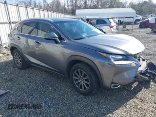 2016 Lexus NX 200t with VIN JTJYARBZ9G2036927, listed as a IAAI auction lot 41609837 with 215,448 mi miles. Bid and sale history available at carsss.com. Image 1.