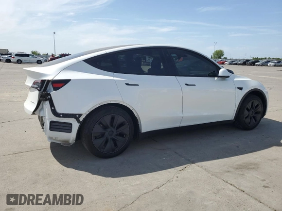2024 Tesla Model Y Long Range с VIN 7SAYGDEE1RF152168, выставлен на аукционе Copart как лот 52436135 с пробегом 3 546 миль миль и Списание • Salvage title. История ставок и продаж доступна на DreamBid. Изображение 3.