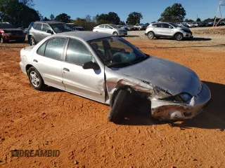 2002 Chevrolet Cavalier with VIN 1G1JC524027412799, listed as a Copart auction lot 75529484 with 146,767 mi miles and Salvage Title. Bid and sale history available at carsss.com. Image 4.
