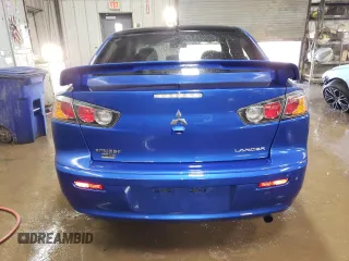 2017 Mitsubishi Lancer ES with VIN JA32U2FU9HU011228, listed as a Copart auction lot 48932255 with 191,615 mi miles and Salvage Title. Bid and sale history available at carsss.com. Image 6.