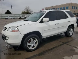2003 Acura MDX Touring Pkg w/Navigation System with VIN 2HNYD18843H518310, listed as a Copart auction lot 51093445 with 214,583 mi miles and Salvage Title. Bid and sale history available at carsss.com. Image 1.