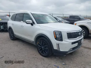 2020 Kia Telluride SX z VIN 5XYP5DHC1LG072104, wystawiony jako IAAI lot #42110460 z przebiegiem 84 503 mil mil oraz . Historia ofert i sprzedaży dostępna na DreamBid. Obrazek 1.