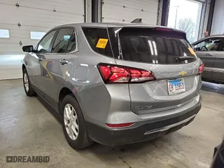 2023 Chevrolet Equinox LT with VIN 3GNAXTEG7PL253697, listed as a IAAI auction lot 42048341 with 27,204 mi miles. Bid and sale history available at carsss.com. Image 1.