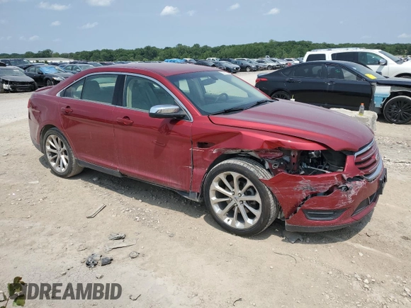 2013 Ford Taurus Limited with VIN 1FAHP2F81DG221164, listed as a Copart auction lot 59286035 with 158,463 mi miles and Salvage title. Bid and sale history available at DreamBid. Image 4.