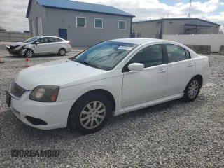2010 Mitsubishi Galant FE with VIN 4A32B2FF0AE013245, listed as a Copart auction lot 49206425 with 141,923 mi miles and Salvage Title. Bid and sale history available at carsss.com. Image 1.