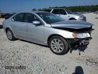 2010 Volvo S80 I6 with VIN YV1960AS1A1124919, listed as a Copart auction lot 72180494 with 124,814 mi miles and Salvage Title. Bid and sale history available at carsss.com. Image 4.