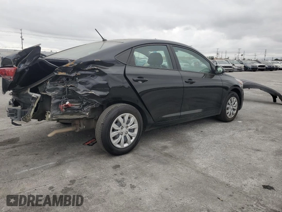 2022 Hyundai Accent SE with VIN 3KPC24A63NE174189, listed as a Copart auction lot 53301405 with 78,844 mi miles and Clean Title. Bid and sale history available at carsss.com. Image 3.