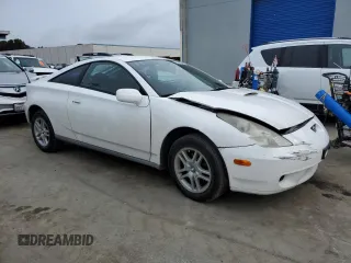 2000 Toyota Celica GT with VIN JTDDR32T4Y0025849, listed as a Copart auction lot 44429385 with 315,747 mi miles and Salvage Title. Bid and sale history available at carsss.com. Image 4.