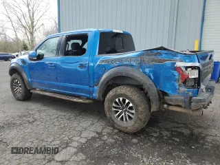 2019 Ford F-150 Raptor with VIN 1FTFW1RG5KFB89789, listed as a Copart auction lot 80231564 with 34,752 mi miles and Salvage Title. Bid and sale history available at carsss.com. Image 2.