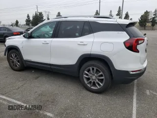 2022 GMC Terrain SLT with VIN 3GKALPEV0NL211156, listed as a Copart auction lot 55300465 with 57,319 mi miles and Salvage Title. Bid and sale history available at DreamBid. Image 2.