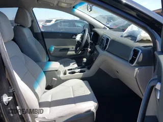2017 Kia Sportage LX with VIN KNDPM3AC5H7139041, listed as a IAAI auction lot 41813276 with 56,154 mi miles. Bid and sale history available at carsss.com. Image 5.
