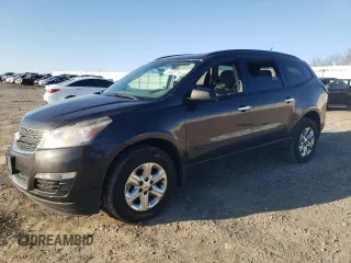 2015 Chevrolet Traverse LS z VIN 1GNKRFED5FJ197867, wystawiony jako Copart lot #50300115 z przebiegiem 153 032 mil mil oraz Szkoda całkowita • Salvage title. Historia ofert i sprzedaży dostępna na DreamBid. Obrazek 1.