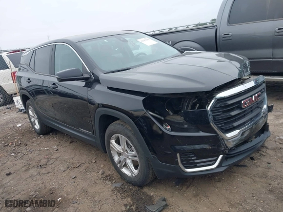 2022 GMC Terrain SLE with VIN 3GKALTEV8NL126431, listed as a IAAI auction lot 41157635 with 69,700 mi miles. Bid and sale history available at carsss.com. Image 1.