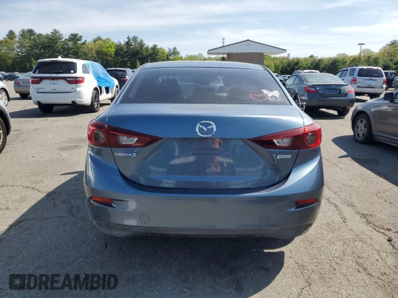 2014 Mazda 3 i Sport with VIN JM1BM1U77E1114315, listed as a Copart auction lot 56091515 with 167,013 mi miles and Salvage Title. Bid and sale history available at DreamBid. Image 6.