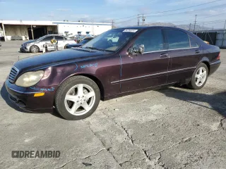 2004 Mercedes-Benz S-Class 4.3L with VIN WDBNG70J64A387204, listed as a Copart auction lot 84753314 with 112,898 mi miles and Salvage Title. Bid and sale history available at carsss.com. Image 1.