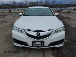 2017 Acura TLX with VIN 19UUB1F37HA002676, listed as a Copart auction lot 48238855 with 110,143 mi miles and Salvage Title. Bid and sale history available at carsss.com. Image 5.