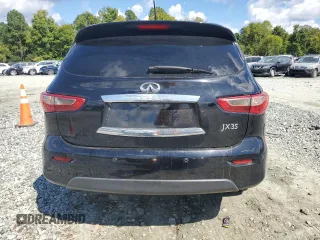 2013 Infiniti JX35 with VIN 5N1AL0MM1DC316886, listed as a Copart auction lot 71982764 with 0 mi miles and Salvage Title. Bid and sale history available at carsss.com. Image 6.