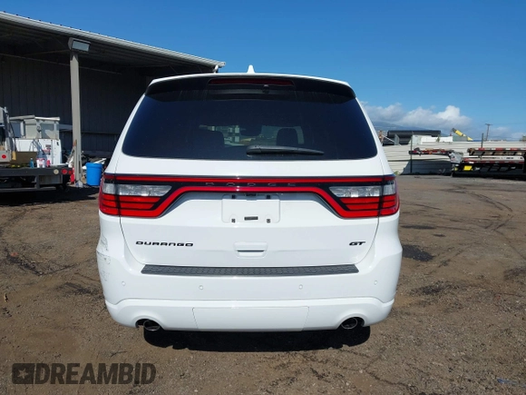 2022 Dodge Durango GT Plus with VIN 1C4RDHDG3NC187175, listed as a IAAI auction lot 41560375 with 6,884 mi miles and . Bid and sale history available at DreamBid. Image 17.