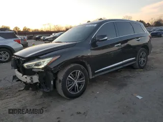 2018 Infiniti QX60 with VIN 5N1DL0MN2JC530092, listed as a Copart auction lot 88475985 with 146,902 mi miles and Salvage Title. Bid and sale history available at carsss.com. Image 1.