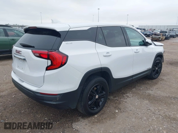 2020 GMC Terrain SLE z VIN 3GKALMEV1LL145017, wystawiony jako IAAI lot #41592623 z przebiegiem 99 143 mil mil oraz . Historia ofert i sprzedaży dostępna na DreamBid. Obrazek 4.