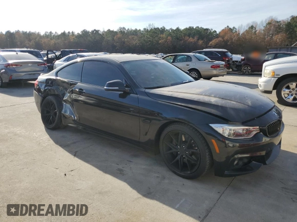 2016 BMW 4 Series 435i with VIN WBA3R1C52GK529980, listed as a Copart auction lot 85152154 with 87,972 mi miles and Salvage title. Bid and sale history available at DreamBid. Image 4.
