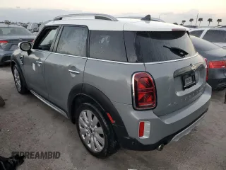 2021 MINI Countryman Cooper S with VIN WMZ53BR05M3M38710, listed as a Copart auction lot 74026124 with 0 mi miles and Non Repairable. Bid and sale history available at carsss.com. Image 2.