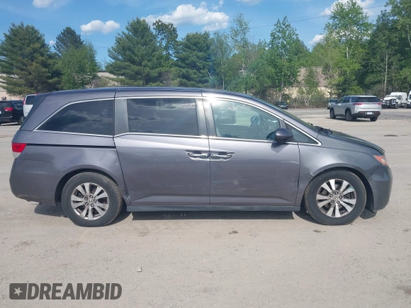 2015 Honda Odyssey EX-L z VIN 5FNRL5H69FB060423, wystawiony jako IAAI lot #42335707 z przebiegiem 175 770 mil mil oraz . Historia ofert i sprzedaży dostępna na DreamBid. Obrazek 13.