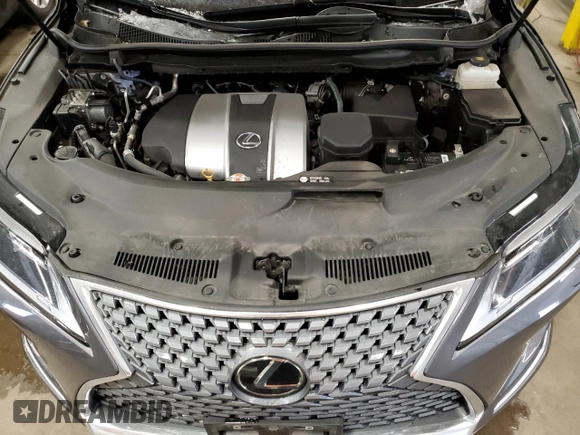 2022 Lexus RX with VIN 2T2HZMDA2NC323851, listed as a Copart auction lot 70025382 with 26,613 mi miles. Bid and sale history available at carsss.com. Image 11.