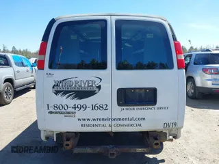 2012 Chevrolet Express Cargo Van with VIN 1GCWGFBA6C1156153, listed as a IAAI auction lot 42168661 with 233,473 mi miles. Bid and sale history available at carsss.com. Image 17.