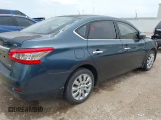 2014 Nissan Sentra SV with VIN 3N1AB7AP9EY210616, listed as a IAAI auction lot 42392077 with 106,486 mi miles and . Bid and sale history available at DreamBid. Image 4.