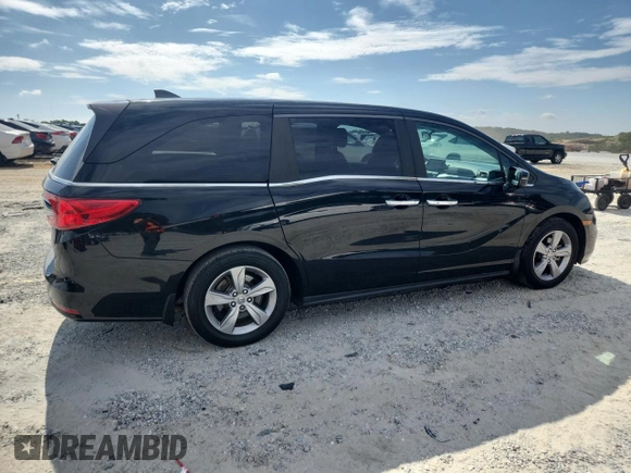2019 Honda Odyssey EX z VIN 5FNRL6H58KB136964, wystawiony jako Copart lot #64272595 z przebiegiem 171 617 mil mil oraz Czysty tytuł • Clean title. Historia ofert i sprzedaży dostępna na DreamBid. Obrazek 3.