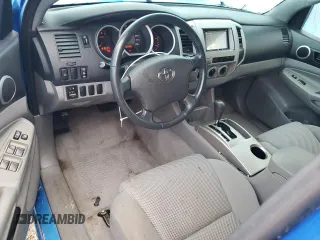 2007 Toyota Tacoma with VIN 5TELU42N87Z381933, listed as a Copart auction lot 45102465 with 140,696 mi miles and Salvage Title. Bid and sale history available at DreamBid. Image 8.