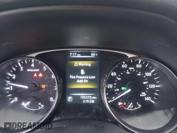 2015 Nissan Rogue SV with VIN KNMAT2MTXFP529743, listed as a IAAI auction lot 41883304 with 135,272 mi miles and . Bid and sale history available at DreamBid. Image 7.