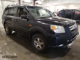 2006 Honda Pilot EX with VIN 5FNYF18476B017192, listed as a Copart auction lot 76064484 with 0 mi miles and Non Repairable. Bid and sale history available at carsss.com. Image 4.