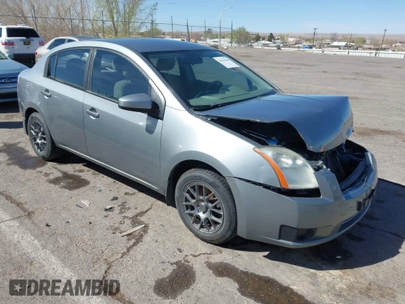 2007 Nissan Sentra 2.0 with VIN 3N1AB61E77L715207, listed as a IAAI auction lot 41836760 with Not provided miles and . Bid and sale history available at DreamBid. Image 1.