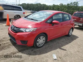 2016 Honda Fit LX with VIN JHMGK5H54GX010407, listed as a Copart auction lot 60127785 with 70,089 mi miles and Salvage title. Bid and sale history available at DreamBid. Image 1.