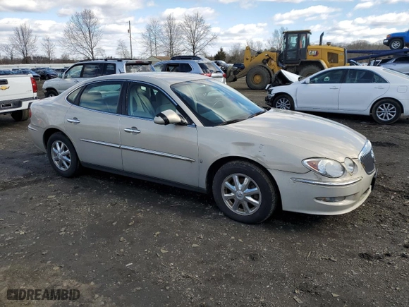2008 Buick LaCrosse CX with VIN 2G4WC582281189220, listed as a Copart auction lot 45002834 with 81,196 mi miles and Clean Title. Bid and sale history available at carsss.com. Image 4.