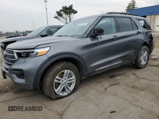 2024 Ford Explorer XLT z VIN 1FMSK8DH0RGA88517, wystawiony jako Copart lot #60481345 z przebiegiem 25 156 mil mil oraz Szkoda całkowita • Salvage title. Historia ofert i sprzedaży dostępna na DreamBid. Obrazek 1.