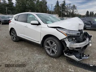 2024 Acura RDX w/Advance Package with VIN 5J8TC2H76RL037343, listed as a Copart auction lot 50786915 with 4,601 mi miles and Salvage Title. Bid and sale history available at carsss.com. Image 4.