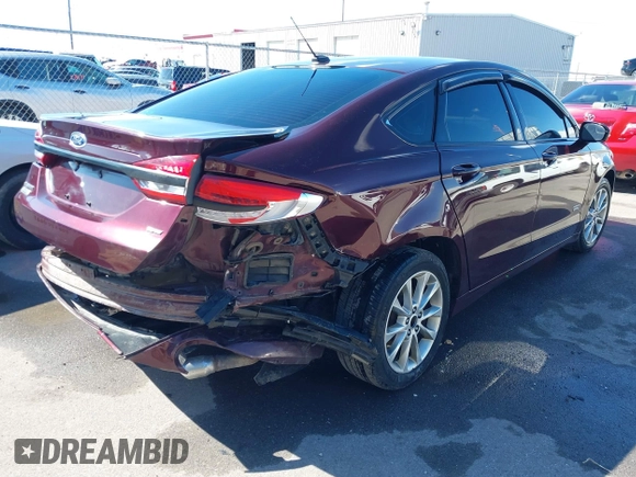2017 Ford Fusion Energi SE with VIN 3FA6P0PU5HR274892, listed as a IAAI auction lot 41823526 with 188,746 mi miles. Bid and sale history available at carsss.com. Image 4.