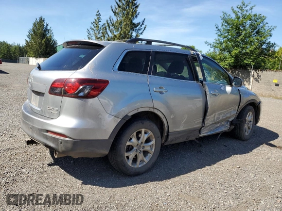 2013 Mazda CX-9 Touring with VIN JM3TB3CV5D0402304, listed as a Copart auction lot 58009705 with 110,247 mi miles and Salvage title. Bid and sale history available at DreamBid. Image 3.